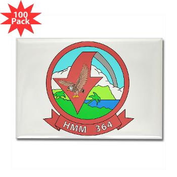 MMHS364 - M01 - 01 - Marine Medium Helicopter Squadron 364 - Rectangle Magnet (100 pack) - Click Image to Close